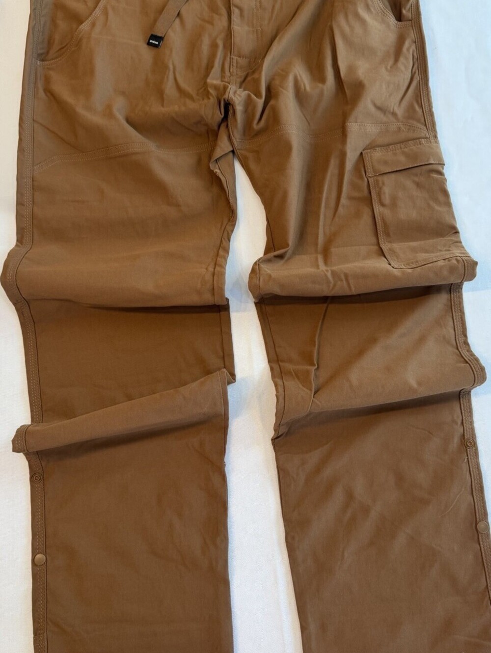 prAna Stretch Zion Slim Pant II Sepia Brown Hiking Outdoor Gorpcore Mens 40/34